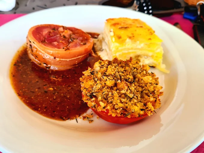 Cuisine généreuse de l'Auberge du Mas